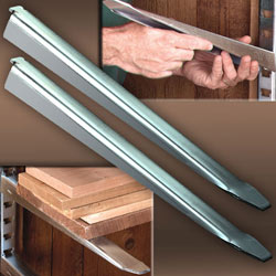 12 LUMBER RACK SHELF BRACKETS (PR)