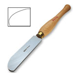 SORBY #8007LH BOWL FINISHING OUTBOARD SCRAPER - 1-1/2