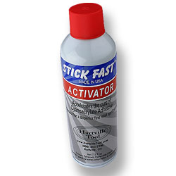 STICK FAST CA GLUE ACTIVATOR AEROSOL 7.5 OZ