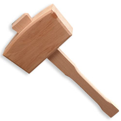 CROWN BEECH JOINERS MALLET - 6