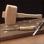 CROWN BEECH JOINERS MALLET - 6