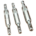 SNAPPY 3 PC. SELF-CENTERNG DRILL GUIDE SET