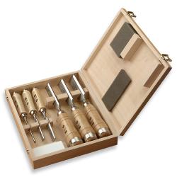 MHG 7 PC. BOXED CARPENTERS CHISEL SET - FRACTIONAL