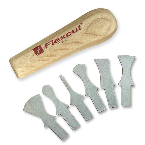 Flexcut Carving Tools - FLEXCUT #SK120 6 PC. PROFILE 