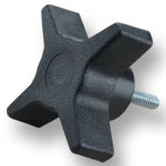 4 WING 5/16-18 X 1-1/2 MALE KNOBS - 12 PK.