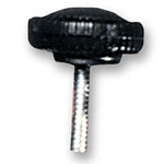 1 ROUND 1/4-20 X 3/4 MALE KNOBS - 12 PK.