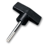 2 WING 1/4-20 X 1 MALE KNOBS - 12 PK.