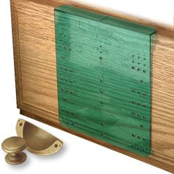 PERFECT MOUNT HARDWARE TEMPLATE - DRAWERS