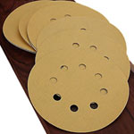 MIRKA 5 GOLD 8 HOLE 400 GRIT - 50 PACK