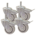 KREG 3 DUAL LOCKING CASTER SET