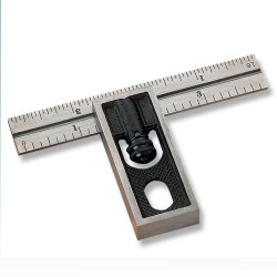 STARRETT 4 DOUBLE SQUARE W/GRAD BLADE