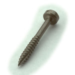 KREG POCKET SCREWS - 1-1/4, #6 FINE, PAN-HEAD, 100CT