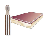 Whiteside SC29 1/4S, 7DEG BEVEL TRIM BIT, 1/4CL