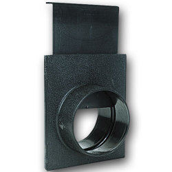 3 PLASTIC BLAST GATE
