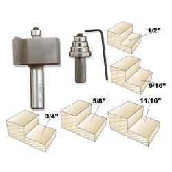 Whiteside 1960 1/2S DEEP MULTI RABBET SET
