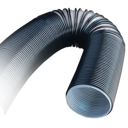 DUST COLLECTION HOSE - 2 X 10' - CLEAR