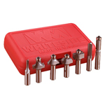 Whiteside 402 1/4S 7PC BASIC ROUTER BIT SET