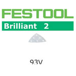 BRILLIANT P120 DELTEX SHEET ABRASIVES - 10 PK.
