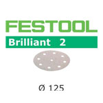 BRILLIANT P220 DISC ABRASIVES - 5 - 100 PK.