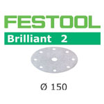 BRILLIANT P320 DISC ABRASIVES - 6 - 100 PK.