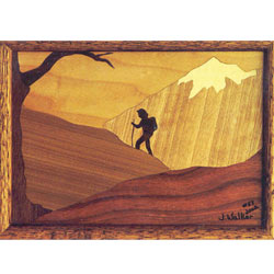 FOOTHILLS HIKER MARQUETRY KIT