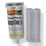 SYSTEM THREE QUICK CURE-5 EPOXY - 1.6 OZ SYRINGE