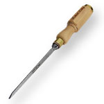 SORBY OCTAGONAL BOXWOOD HANDLE BENCH CHISEL - 1/8