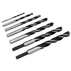 COLT TWINLAND 7 PC. BRAD POINT DRILL BIT SET - METRIC
