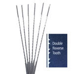 OLSON 18 PC. PGT DOUBLE / REVERSE TOOTH SCROLL SAW BLADE ASSORTMENT