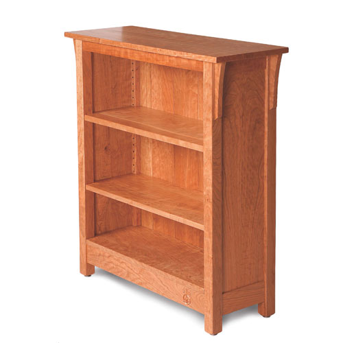 FINE WOODWORKING ARTS & CRAFTS BOOKCASE PLAN