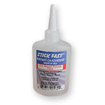 STICK FAST CA WOOD FINISH - 2.5 OZ. THIN