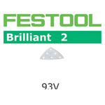 BRILLIANT P220 DELTEX SHEET ABRASIVES - 100 PK.