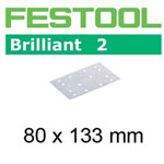 BRILLIANT P220 RTS/LS SHEET ABRASIVES - 50 PK.