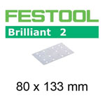 BRILLIANT P400 RTS/LS SHEET ABRASIVES - 50 PK.
