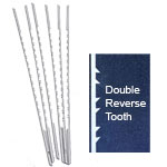 OLSON PGT DOUBLE / REVERSE TOOTH SCROLL SAW BLADES - #9RG