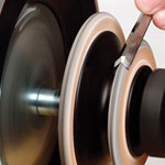 TORMEK LA-120 PROFILED LEATHER HONING WHEEL
